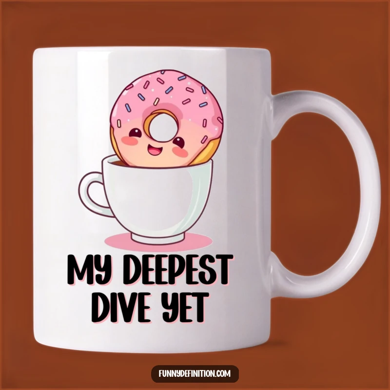 Funny Giggling Donut Coffee Mug: A Hilarious Breakfast Buddy Gift Idea