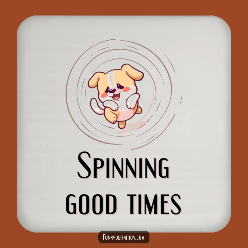 Funny Dog Tail Coasters: Protect Surfaces with Dizzying Style Gift