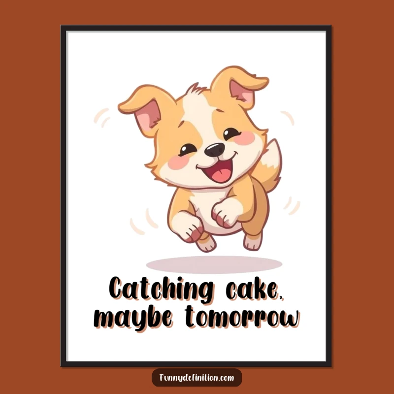 Free Printable Dizzy Dog Art: Hilarious Downloadable Gift for Dog Lovers!