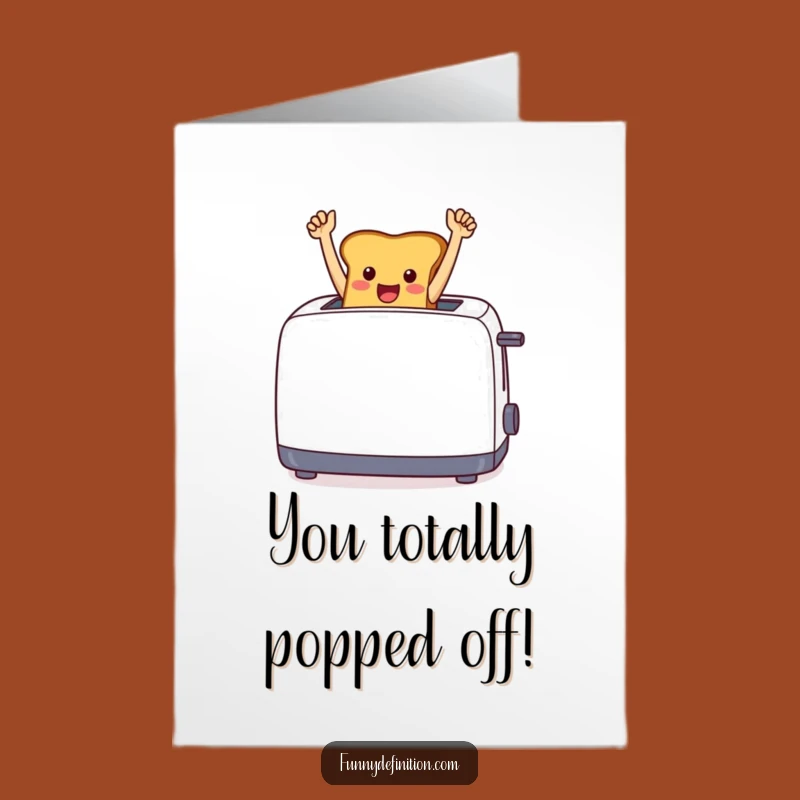 Free Printable Congrats Card: Triumphant Toast Humor Downloadable Gift!