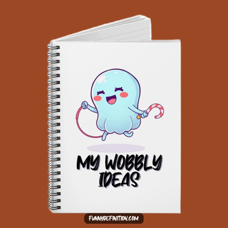 Funny Jelly Jump Rope Notebook - Jot Down Sweet Ideas!