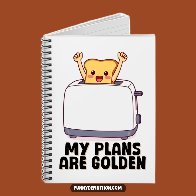 Funny Toast Triumph Notebook - Journal Your Victories, Essential Funny Gift