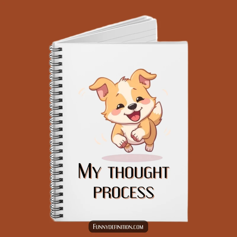 Funny Dizzy Dog Tail Chase Notebook: Hilarious Journal for Playful Thoughts