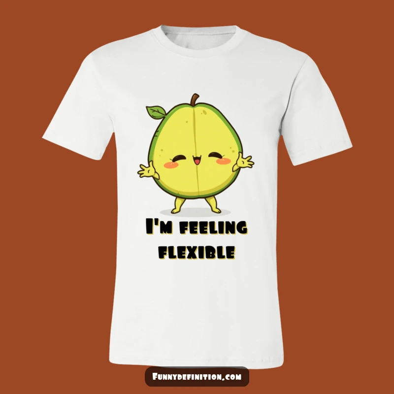 Funny Avocado Split T-Shirt: Hilarious Confident Fruit Tee for a Perfect Quirky Gift